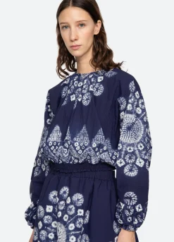 Outlet Sea New York Yana L/S Top Navy