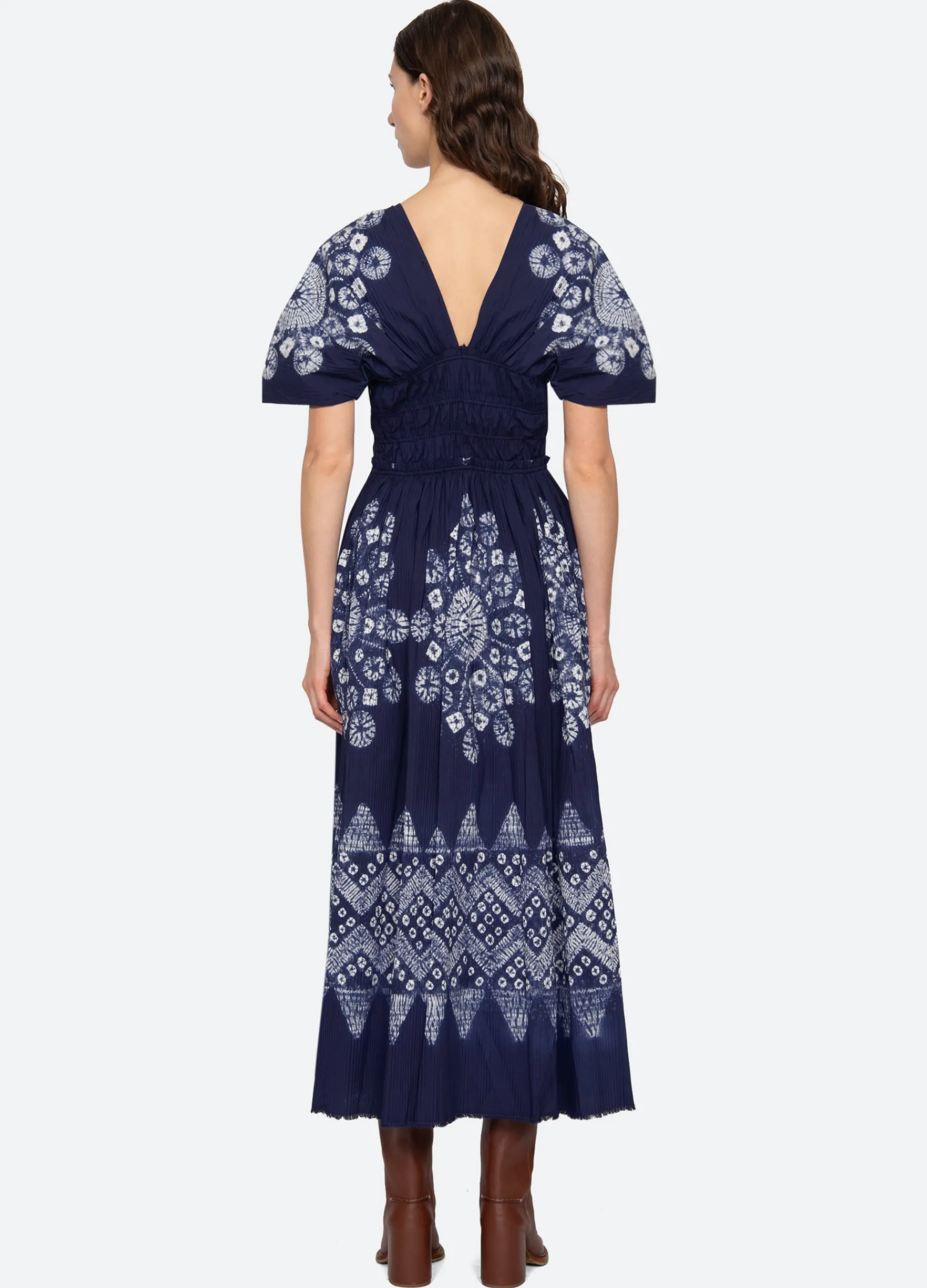 Discount Sea New York Yana S/S Dress Navy