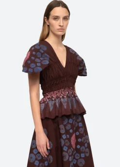 Online Sea New York Yana Top Rose